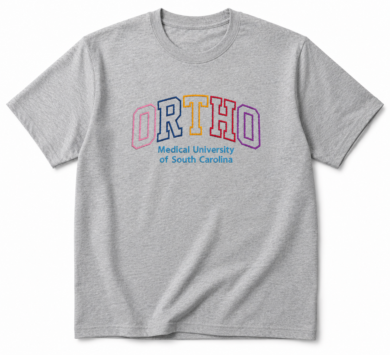 Custom Embroidered ORTHO Shirt – Choose Your Thread Colors