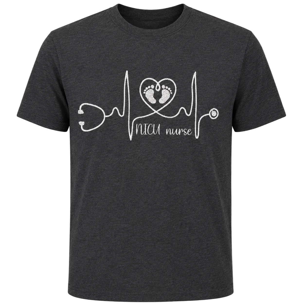 Embroidered NICU Nurse Shirt