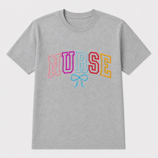 Embroidered NURSE Shirt