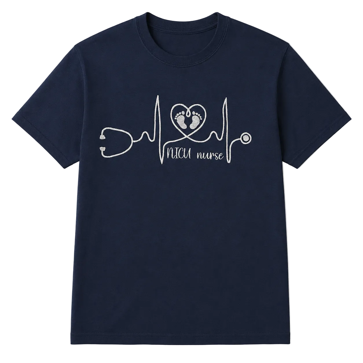 Embroidered NICU Nurse Shirt